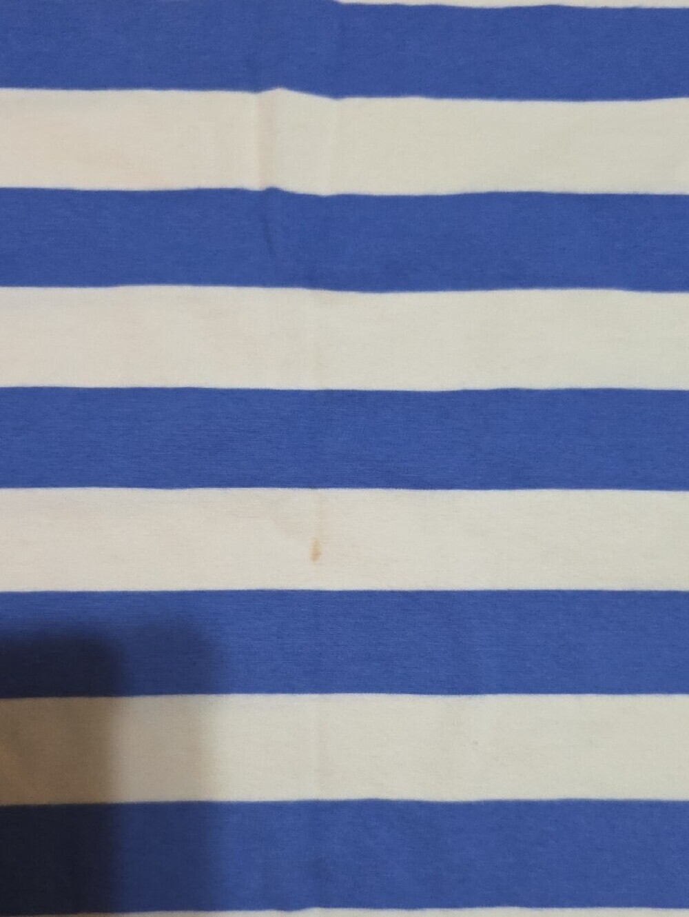Joules Blue & White Wide Stripe Scoop Neck Tee - Picture 6 of 10